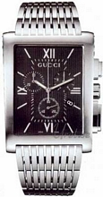 Gucci G Metro Steel Black Dial Gucci G Metro Steel Black Dial