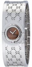 Gucci Twirl Small Steel Brown Dial