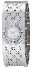 Gucci Twirl Small Steel MOP, White Dial