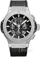 Hublot Big Bang Aero Bang Musta/Nahka �44.5 mm