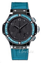 Hublot Tutti Frutti Black Musta/Nahka Ø41 mm Hublot Tutti Frutti Black Musta/Nahka Ø41 mm