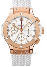 Hublot Big Bang 41 mm Valkoinen/Kumi Ø41 mm Hublot Big Bang 41 mm Valkoinen/Kumi Ø41 mm