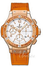 Hublot Tutti Frutti Gold Valkoinen/Nahka Ø41 mm Hublot Tutti Frutti Gold Valkoinen/Nahka Ø41 mm