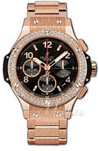 Hublot Big Bang 41 mm Musta/18K nousi kultaa Ø41 mm Hublot Big Bang 41 mm Musta/18K nousi kultaa Ø41 mm