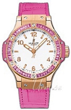Hublot Tutti Frutti Gold Valkoinen/Nahka Ø38 mm Hublot Tutti Frutti Gold Valkoinen/Nahka Ø38 mm