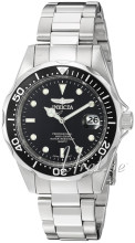 Invicta Quartz Black Dial