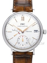 IWC Portofino Hand-Wound White Dial Croco Strap IWC Portofino Hand-Wound White Dial Croco Strap