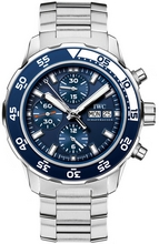 IWC Aquatimer Chronograph Blue Dial Bracelet