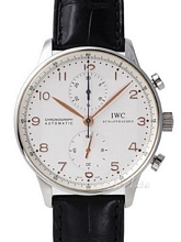 IWC Portuguese Chronograph Silver Dial