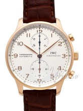 IWC Portuguese Silver Dial Leather