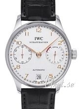 IWC Portuguese Silver Dial Leather