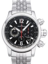 Jaeger LeCoultre Master Compressor Black Dial Bracelet