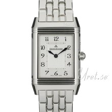 Jaeger LeCoultre Reverso Silver/Black Dial Bracelet Jaeger LeCoultre Reverso Silver/Black Dial Bracelet
