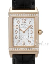 Jaeger LeCoultre Reverso Grande Ladies Silver Dial Leather