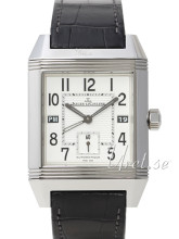 Jaeger LeCoultre Reverso Squadra Hometime � Silver Dial Steel �
