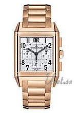 Jaeger LeCoultre Reverso Squadra Chronograph GMT � Silver Dial R