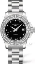 Longines Conquest Ladies Musta/Teräs Ø31 mm Longines Conquest Ladies Musta/Teräs Ø31 mm