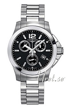 Longines Conquest Musta/Teräs Ø35 mm Longines Conquest Musta/Teräs Ø35 mm