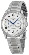 Longines Chronograph White Dial Bracelet
