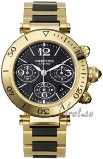 Cartier Pasha Gold Yellow Gold Black Dial Cartier Pasha Gold Yellow Gold Black Dial