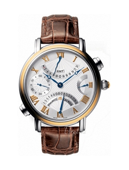 Maurice Lacroix Masterpiece Retrograde Double Silver Dial Steel/ Maurice Lacroix Masterpiece Retrograde Double Silver Dial Steel/