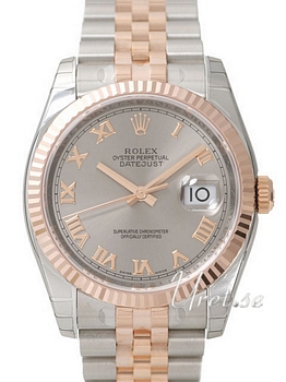 Rolex Datejust Silver Dial Rose Gold / Steel Jubilee Bracelet Rolex Datejust Silver Dial Rose Gold / Steel Jubilee Bracelet