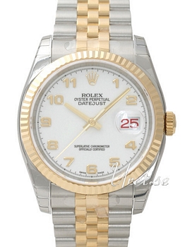 Rolex Datejust White Dial Jubilee Bracelet