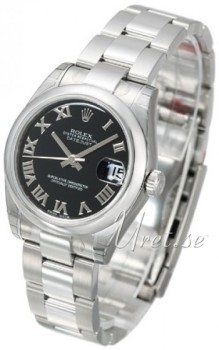 Rolex Datejust Black Dial Midsize Oyster Bracelet Rolex Datejust Black Dial Midsize Oyster Bracelet