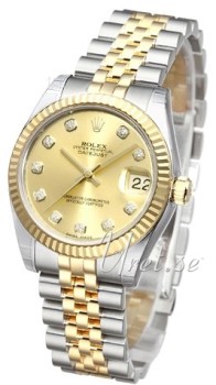 Rolex Datejust Midsize Gold Dial Bracelet