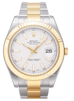 Rolex Datejust II White Dial Oyster Bracelet