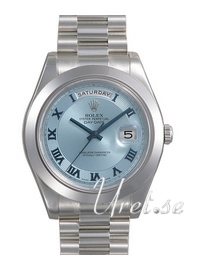 Rolex Day-Date II Platinum Blue Dial
