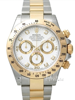 Rolex Daytona White Diamond Dial Yellow Gold/Steel Oysterlock Br Rolex Daytona White Diamond Dial Yellow Gold/Steel Oysterlock Br