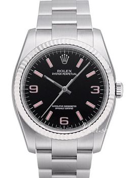 Rolex Perpetual Black Dial Bracelet Rolex Perpetual Black Dial Bracelet