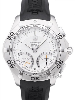 TAG Heuer Aquaracer Calibre S Hybrid Silver Rubber TAG Heuer Aquaracer Calibre S Hybrid Silver Rubber