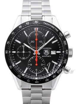 TAG Heuer Carrera Chronograph Black Dial Bracelet TAG Heuer Carrera Chronograph Black Dial Bracelet