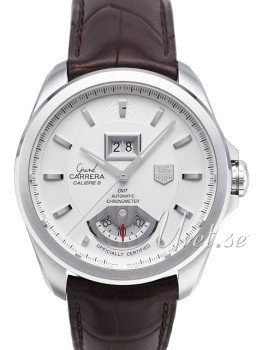 TAG Heuer Grand Carrera White Dial Strap TAG Heuer Grand Carrera White Dial Strap