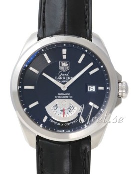 TAG Heuer Grand Carrera Black Dial Black Leather TAG Heuer Grand Carrera Black Dial Black Leather
