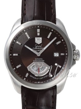 TAG Heuer Grand Carrera Brown Dial Leather
