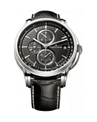 Maurice Lacroix Pontos Black Dial Leather
