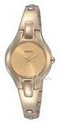 Seiko Dress Gold Dial Gold Tone Bracelet