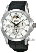 Seiko Premier White Dial