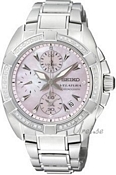 Seiko Velatura Steel MOP, Pink Dial