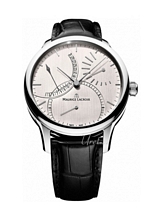 Maurice Lacroix Masterpiece Calendrier Retrograde Hopea/Nahka Ø4 Maurice Lacroix Masterpiece Calendrier Retrograde Hopea/Nahka Ø4