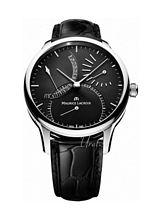 Maurice Lacroix Masterpiece Calendrier Retrograde Musta/Nahka Ø4 Maurice Lacroix Masterpiece Calendrier Retrograde Musta/Nahka Ø4