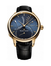 Maurice Lacroix Masterpiece Calendrier Retrograde Sininen/Nahka Maurice Lacroix Masterpiece Calendrier Retrograde Sininen/Nahka
