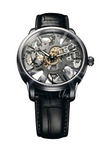 Maurice Lacroix Masterpiece Squelette Luurankokello/Nahka Ø43 mm Maurice Lacroix Masterpiece Squelette Luurankokello/Nahka Ø43 mm