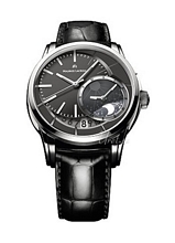 Maurice Lacroix Pontos Black Dial Leather