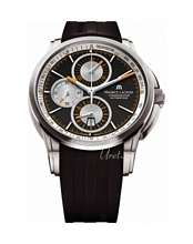 Maurice Lacroix Pontos Black Dial Rubber
