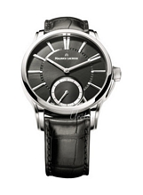 Maurice Lacroix Pontos Black Dial Leather