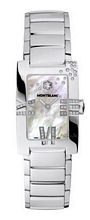 Montblanc Profile Lady Elegance Diamonds Steel MOP Dial